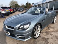 USED 2012 12 MERCEDES-BENZ SLK 3.5 SLK350 BLUEEFFICIENCY AMG SPORT 2d AUTO 306 BHP HUGE SPECIFICATION