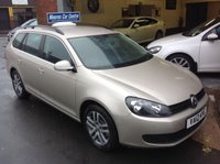 USED 2012 12 VOLKSWAGEN GOLF 1.6 SE TDI BLUEMOTION DSG ESTATE ......FULL LEATHER
