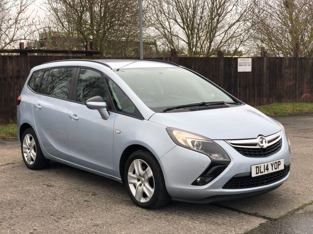2014 14 Vauxhall Zafira Tourer 2.0 EXCLUSIV CDTI 5d 162 BHP