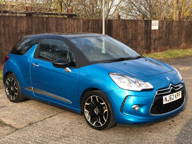 2012 62 Citroen DS3 1.6 E-HDI DSTYLE PLUS 3d 90 BHP