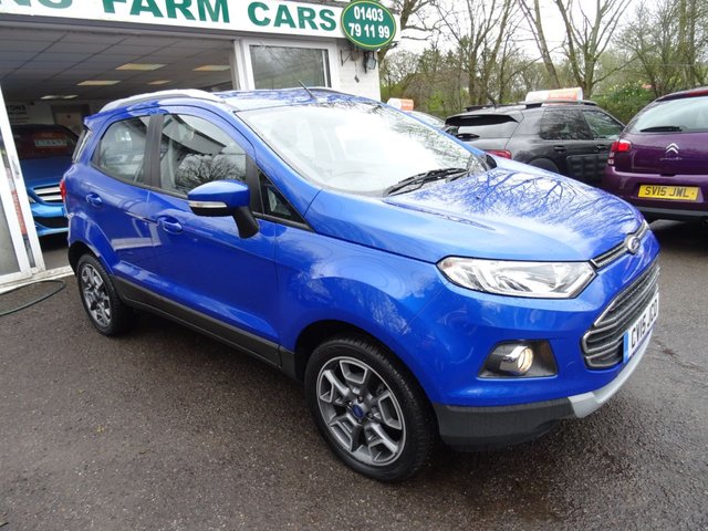 2015 15 Ford Ecosport 1.0 TITANIUM X-PACK 5d 124 BHP