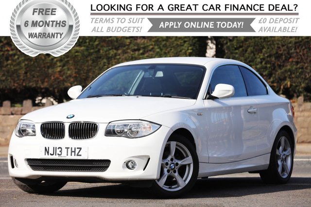 2013 13 BMW 1 Series 2.0 118D EXCLUSIVE EDITION 2d 141 BHP