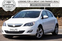 USED 2011 11 VAUXHALL ASTRA 1.6 SRI 5d 177 BHP +++ FREE 6 months Autoguard Warranty included in screen price +++