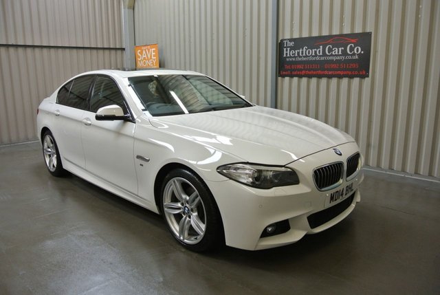2014 14 BMW 5 Series 2.0 520D M SPORT 4d AUTO 181 BHP