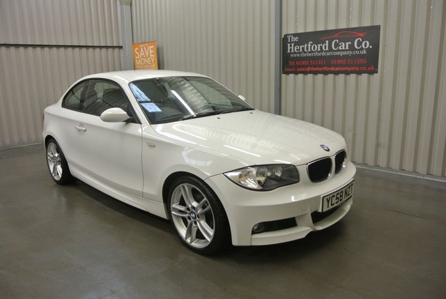 2009 58 BMW 1 Series 2.0 120D M SPORT 2d AUTO 175 BHP