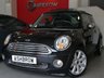 USED 2008 08 MINI HATCH ONE 1.4 ONE 3d 95 S/S PANORAMIC SUNROOF, FULL BLACK LEATHER WITH CREAM PIPING, 17 INCH 8 SPOKE ALLOY WHEELS, AIR CONDITIONING, SILVER DOOR MIRRORS, MANUAL 6 SPEED GEARBOX, START STOP TECHNOLOGY, FRONT FOG LIGHTS, TINTED GLASS, LEATHER STEERING WHEEL, DSC TRACTION CONTROL, CENTRAL REV COUNTER, TRIP COMPUTER, BMW BOOST CD HIFI, AUX INPUT, AUTO DIMMING REAR VIEW MIRROR, ILLUMINATING VANITY MIRRORS. 2 OWNERS FROM NEW, SERVICE HISTORY, HPI CLEAR, PART EXCHANGE TO CLEAR