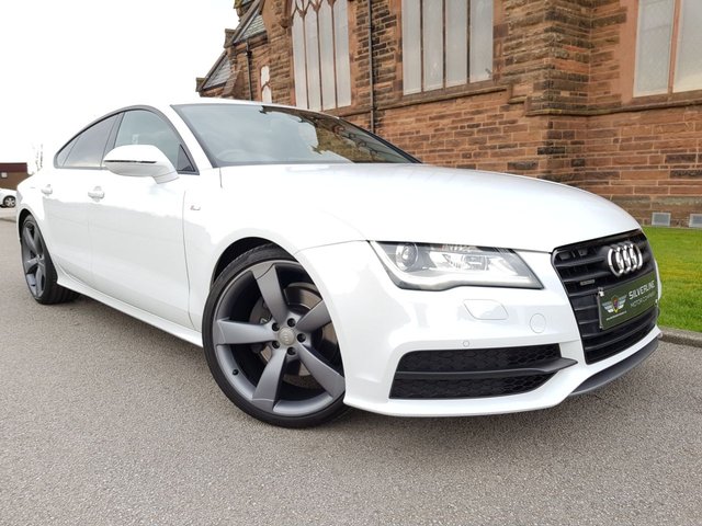 2013 Audi A7 3.0 TDI QUATTRO S LINE BLACK EDITION 5d AUTO 242 BHP