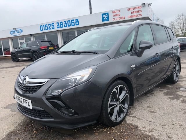 2012 62 Vauxhall Zafira Tourer 2.0 SRI CDTI S/S 5d 162 BHP