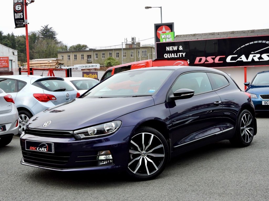 USED 2015 VOLKSWAGEN SCIROCCO 2.0 GT TDI BLUEMOTION TECHNOLOGY 150 BHP STUNNING LOW MILEAGE EXAMPLE