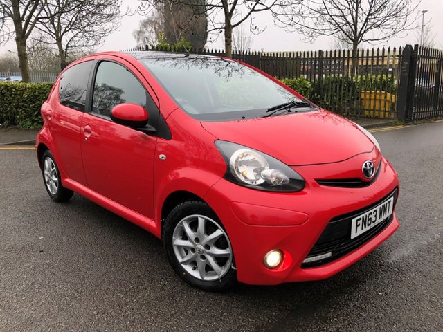 2013 63 Toyota Aygo 1.0 VVT-I MODE AC 5d 68 BHP