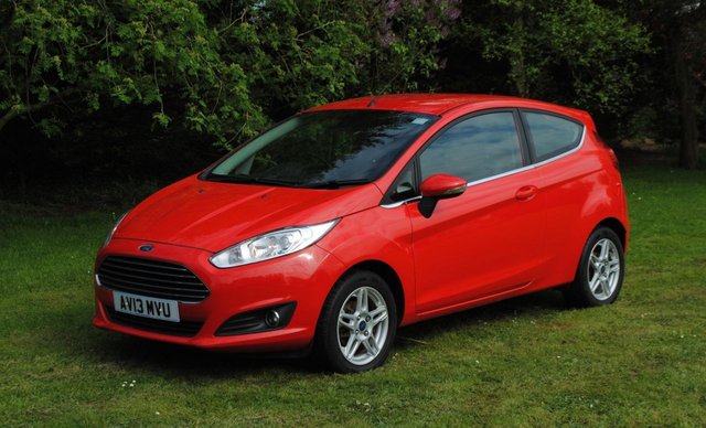 2013 13 Ford Fiesta 1.2 ZETEC 3d 81 BHP