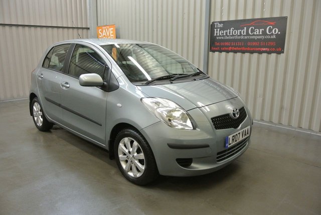 2007 07 Toyota Yaris 1.3 L ZINC MM 5d AUTO 86 BHP