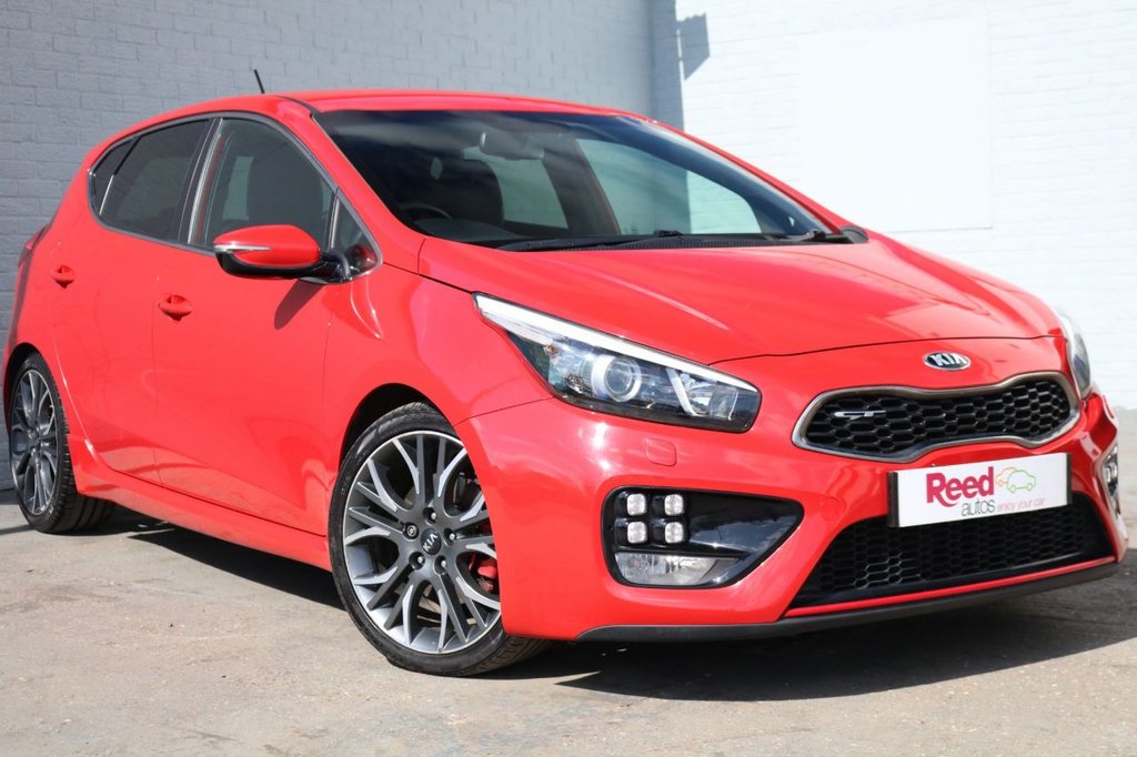 2014 64 KIA CEED 1.6 GT TECH 5d 201 BHP