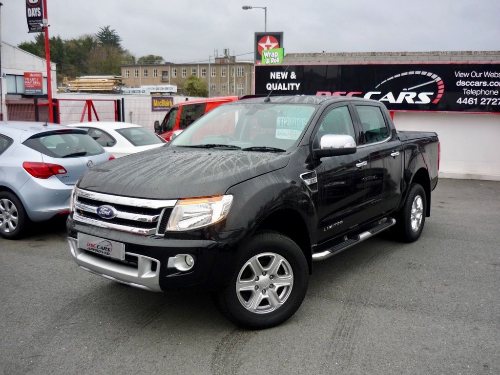 USED 2013 63 FORD RANGER 2.2 LIMITED 4X4 DCB TDCI 148 BHP GREAT SPEC!