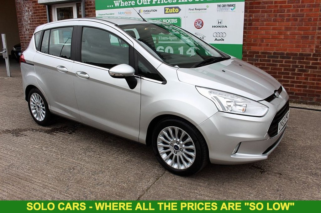 2013 63 FORD B-MAX 1.6 TITANIUM 5d AUTO 104 BHP
