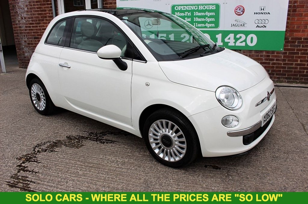 2013 62 FIAT 500 1.2 LOUNGE 3d 69 BHP