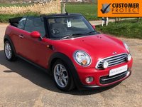 USED 2010 60 MINI CONVERTIBLE 1.6 COOPER D 2d 112 BHP 
