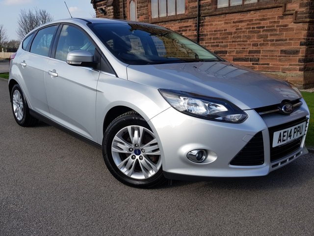 2014 14 Ford Focus 1.6 TITANIUM NAVIGATOR TDCI 5d 113 BHP