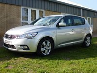 USED 2012 12 KIA CEED 1.6 CRDI 2 5d 113 BHP www.suffolkcarcentre.co.uk - Located at Reydon