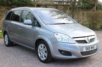 USED 2011 11 VAUXHALL ZAFIRA 1.7 ELITE CDTI ECOFLEX 5d 108 BHP | 1 FORMER KEEPERS |