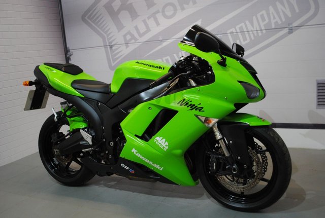2009 09 Kawasaki ZX-6R P7F 