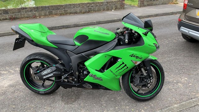 2009 09 Kawasaki ZX-6R P8F 