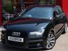 USED 2014 64 AUDI A1 SPORTBACK 1.6 TDI S LINE STYLE EDITION 5d 105 S/S &pound;0 TAX, 1 OWNER FROM NEW, FULL SERVICE HISTORY, UPGRADE ACOUSTIC REAR PARKING SENSORS, UPGRADE COMFORT PACK (CRUISE, AUTO DIMMING REAR VIEW MIRROR, WINDSCREEN SUNBAND, LIGHT + RAIN SENSORS), BLUETOOTH W/ AUDIO STREAMING, DAB, BI XENON HEADLIGHTS W/ LED DRL, LED INTERIOR LIGHTS (INC FOOTWELL, DOOR PUDDLE + BACKGROUND LIGHTING), AUX, 17 IN 10 SPOKE 2 TONE ALLOYS, BLACK OPTIC GRILLE, TYRE PRESSURE MONITORING SYSTEM, DIGI SPEED DISPLAY IN DIS, LEATHER 3 SPOKE SPORTS MULTI FUNCTION STEERING WHEEL