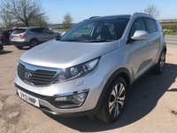 USED 2013 13 KIA SPORTAGE 1.7 CRDI 3 SAT NAV 5d 114 BHP **MUST BE VIEWED**