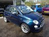 USED 2012 FIAT 500 0.9 TWINAIR CONVERTIBLE LOUNGE 3d 85 BHP Finished in rare 'Epic Blue', One Lady Owner from new, Fiat Service History + Just Serviced by ourselves, Minimum 9 months MOT, Excellent fuel economy! ZERO Road Tax!
