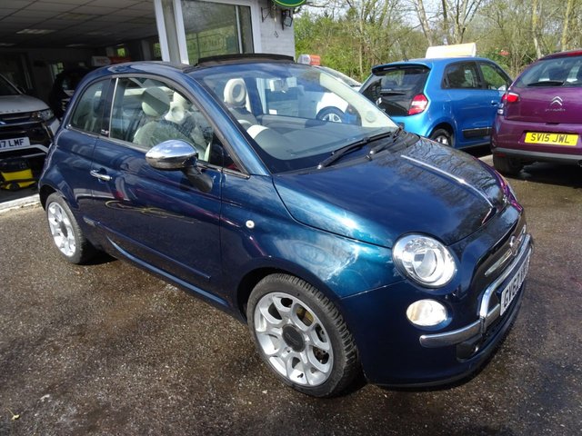 2012 Fiat 500 0.9 TWINAIR CONVERTIBLE LOUNGE 3d 85 BHP