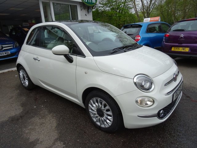2015 Fiat 500 1.2 LOUNGE 3d 69 BHP