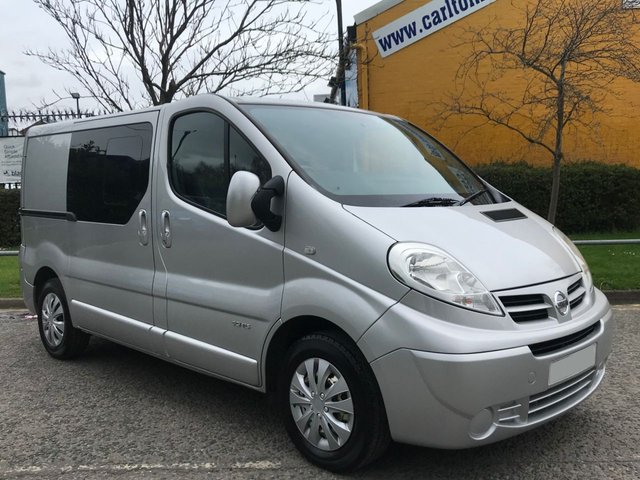 2007 07 Nissan Primastar 2.0 SE SWB DCI 115 D/CREW CAB 5 SEAT # NO VAT TO PAY # DELIVERY T,B,A
