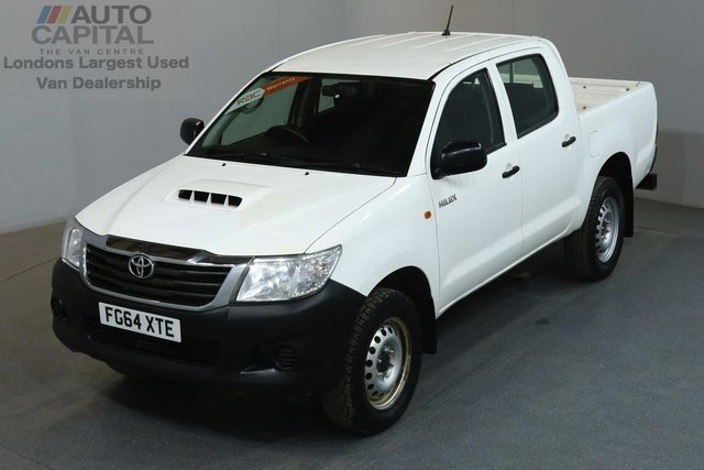 2014 64 TOYOTA HI-LUX 2.5 ACTIVE 4X4 142 BHP MWB A/C