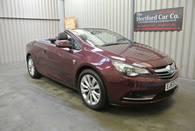 2014 63 Vauxhall Cascada 2.0 ELITE CDTI S/S 2d 165 BHP