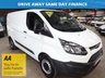 USED 2016 66 FORD TRANSIT CUSTOM 2.2 290 LR P/V 100 BHP- SWB- ONE OWNER-VERY LOW MILEAGE "YOU'RE IN SAFE HANDS" - AA DEALER PROMISE