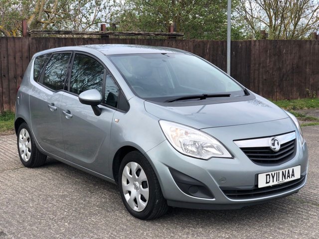 2011 11 Vauxhall Meriva 1.4 EXCLUSIV 5d 138 BHP