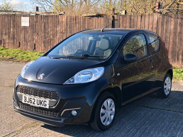 2012 62 Peugeot 107 1.0 ACTIVE 3d 68 BHP