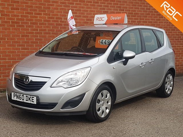 2010 60 Vauxhall Meriva 1.7 S 5d 128 BHP  -- LOW MILES --