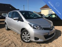 USED 2012 62 TOYOTA YARIS 1.3 VVT-I TR 5d 98 BHP Sat nav - Rear view Camera  8 Service stamps