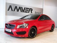 USED 2016 16 MERCEDES-BENZ CLA 2.1 CLA 220 D AMG LINE 4d AUTO 174 BHP SAT NAV - PANORAMIC GLASS ROOF