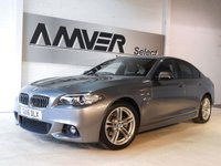 USED 2016 16 BMW 5 SERIES 2.0 520D M SPORT 4d AUTO 188 BHP BMW WARRANTY UNTIL MARCH 2019