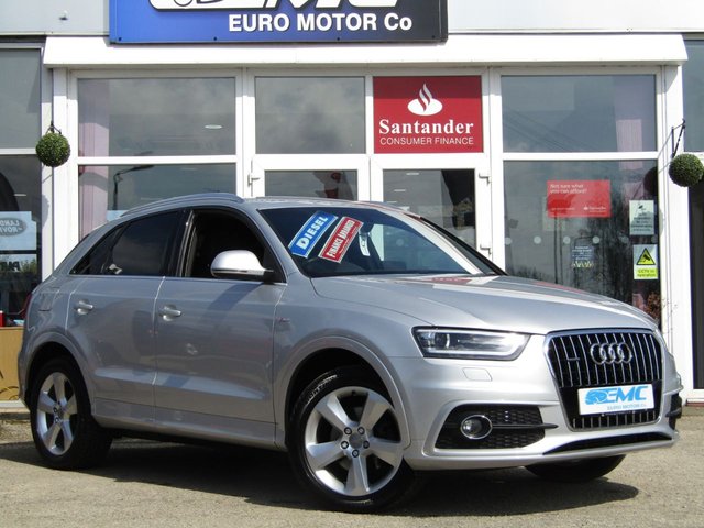 2012 62 Audi Q3 2.0 TDI QUATTRO S LINE 5d 138 BHP
