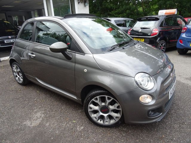 2014 14 Fiat 500 0.9 TWINAIR CONVERTIBLE S (SPORT) 3d 85 BHP