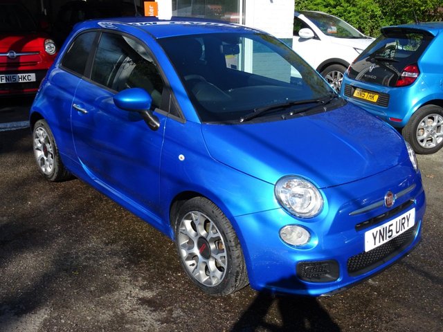 2015 15 Fiat 500 0.9 TWINAIR S (SPORT) 3d 105 BHP