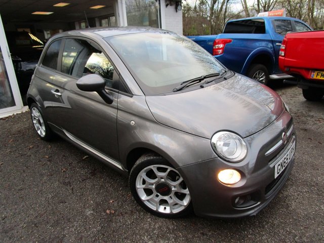 2015 65 Fiat 500 0.9 TWINAIR S (SPORT) DUALOGIC 3d AUTOMATIC 85 BHP