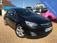 USED 2011 61 VAUXHALL ASTRA 1.4 SRI 5d 98 BHP Front and Rear sensors, in stunning Jet Black