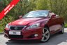 USED 2009 59 LEXUS IS 2.5 250C SE-I 2d AUTO 204 BHP FULL LEXUS SERVICE HISTORY! 7 MAIN DEALER SERVICES! SIMPLY STUNNING FINISHED IN MATDADOR RED MICA! SAT NAV! REVERSE CAMERA! HEATED SEATS! SUPERB SPECIFICATION!