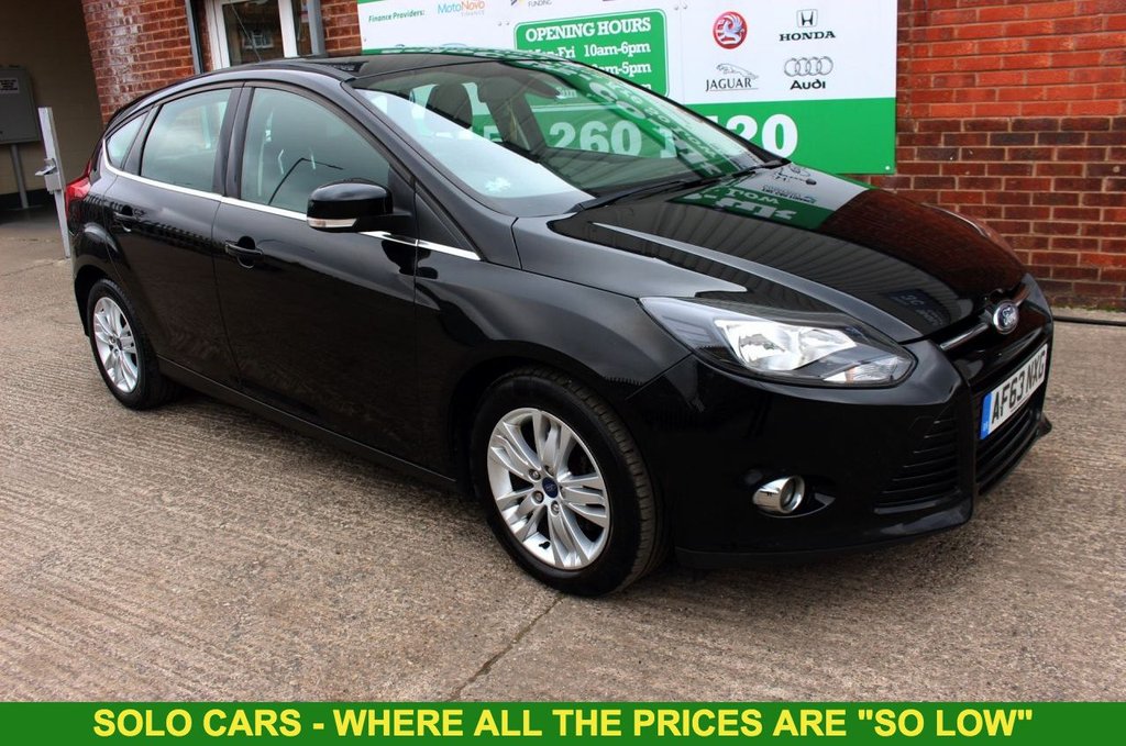 2013 63 FORD FOCUS 1.6 TITANIUM NAVIGATOR ECONETIC TDCI START/STOP 5d 104 BHP