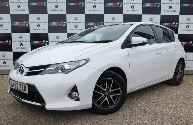 2013 62 Toyota Auris 1.3 ICON DUAL VVT-I 5d 98 BHP