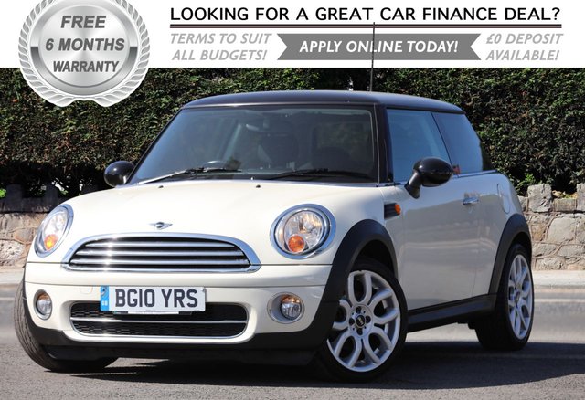2010 10 MINI Hatch Cooper 1.6 COOPER D 3d 108 BHP